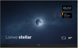 Loewe stellar 97 dr+ alu black + black