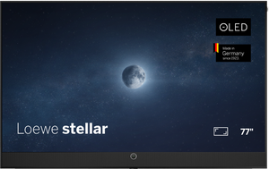 Loewe stellar 77 dr+ alu black + black